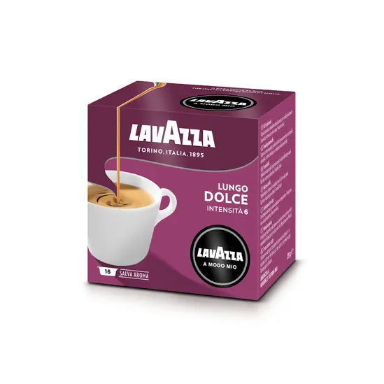 Кафе Lavazza капсула A Modo Mio Lungo Dolce, 16 бр.оп.