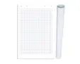 Листа за флипчарт каре, 20 л- на ролка