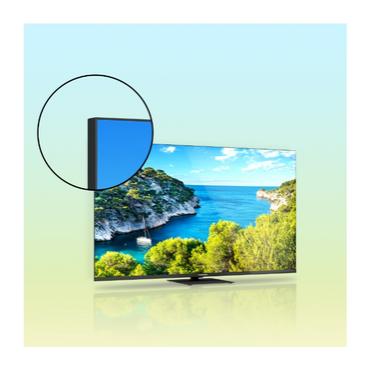 Телевизор Thomson Smart UHD TV 75'; Google TV; 3840 x 2160 (4K UHD), 4000:1, DLED, 60 Hz, DVB-T/T2/C/S/S2, HDR10, Wi-Fi, Bluetooth, LAN, HDMI 2 (2.0) + 2 (2.1), USB 2 (2.0) + 1 (3.0),Central Swivel Stand, Black