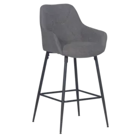 Бар стол Вики-сив цвят