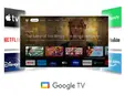 Телевизор Thomson 50" QLED Google TV; 3840 x 2160 (4K UHD), QLED, 60 Hz, DVB-TT2CSS2, HDR10, Wi-Fi, Bluetooth, LAN, HDMI 2 (2.0) + 2 (2.1), USB 2 (2.0) + 1 (3.0), Side Feet, Dark gray
