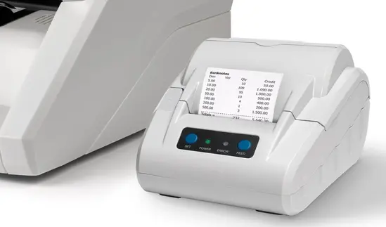 Банкнотоброячна машина Safescan 2465 S-  принтер Safescan TP-230