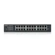 Комутатор ZyXEL GS1915-24E, 24-port GbE Smart hybrid mode Switch, standalone or NebulaFlex Cloud, rackmount, fanless