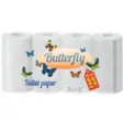 Тоалетна хартия Butterfly 8 бр