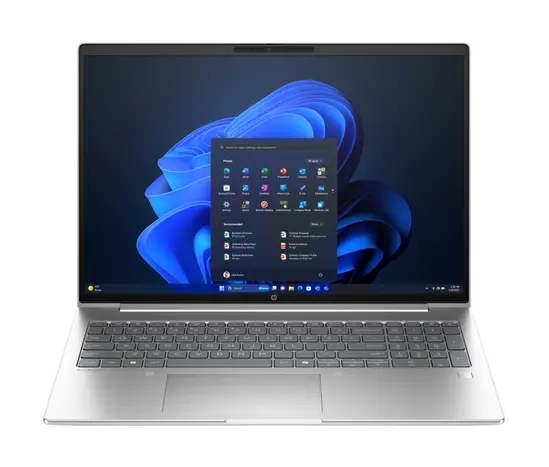 Лаптоп HP ProBook 4 G1iR 16" Pike Silver, Core 5 120U(up to 5Ghz/12MB/10C), 16" WUXGA AG 300nits, 16GB 5600Mhz 1DIMM, 512MB PCIe SSD, WiFi 6E + BT 5.3, FPR, Backlit Kbd, 3C Batt, Win 11 Pro, 3Y Offsite