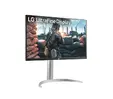 Монитор LG 27UP650P-W, 27' UHD 4K IPS AG, DCI-P3 95%, Cinema Screen, 5ms, 1200:1, Mega DFC, 400 cdm2, 3840x2160, AMD FreeSync, HDR 10, VESA Display HDR 400, HDMI, DisplayPort, FreeSync, Headphone out, Height Adjustable,Pivot Tilt, Reader Mode, Black
