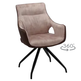 Трапезен стол ЕДУАРД- бежов