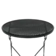Сгъваема градинска маса ЯНА- плот с диаметър 60 см