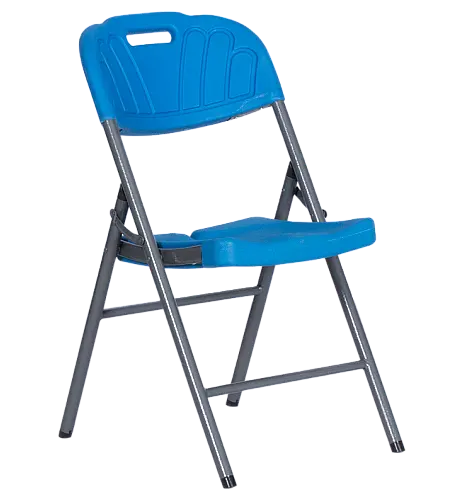 Сгъваем стол МАРК-син цвят