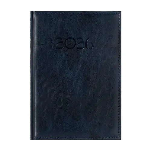 Календар - бележник ВИХРЕН B5-син цвят корица