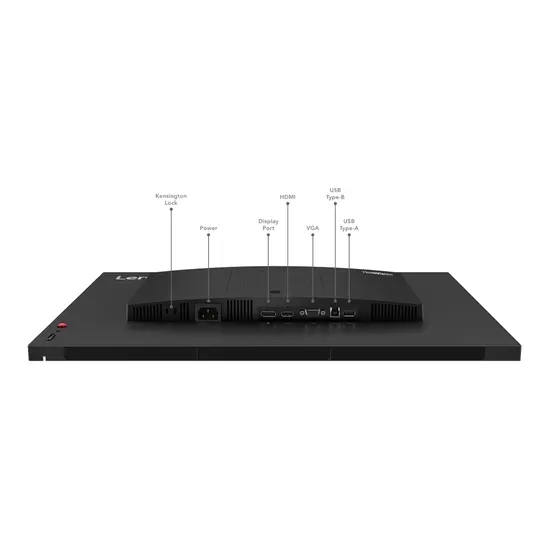 Монитор Lenovo ThinkVision T24d-30 Monitor Lenovo ThinkVision T24d-30 24" IPS, WLED, 1920x1200, 16:10, 300 cd/m2, 1500:1, 100Hz, Tilt, Swivel, Pivot, Height Adjust Stand, USB -A,B, HDMI, DP, VGA