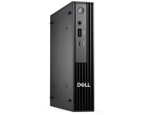 Настолен компютър Dell Pro Micro QCM1250, Intel Core Ultra 5 235 (13 TOPS NPU, 14 cores, up to 5.0GHz), 16 GB: 1 x 16 GB, DDR5, up to 5600 MTs, 512GB SSD, Integrated Graphics, Wi-Fi 6E, Bulgarian Keyboard&Mouse, 90W, Win 11Pro, 3Y PS