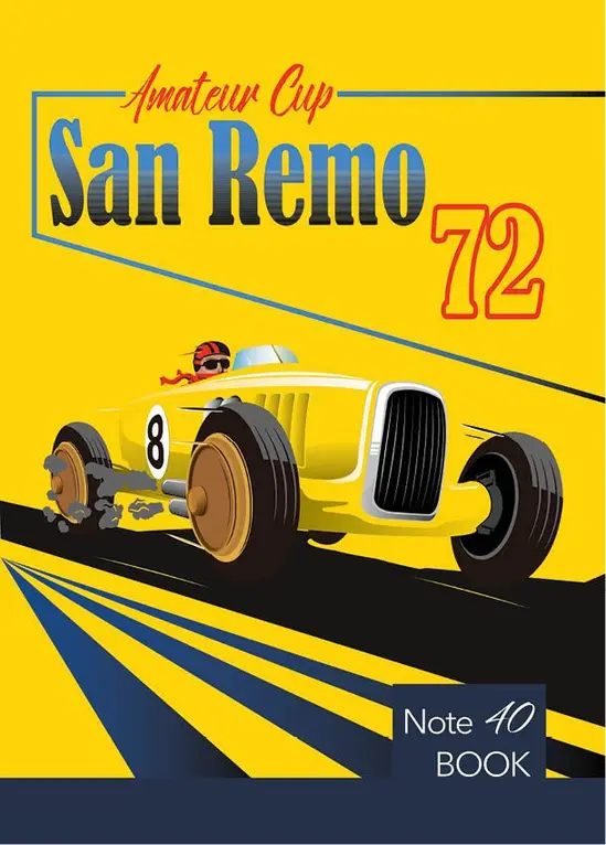 Тетрадка телчета А4 вестник 40 л карирани листа