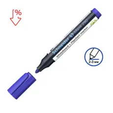 Маркер за бяла дъска и флипчарт Maxx 290 презареждащ син с пиктограма за намаление