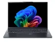 Лаптоп Acer Swift GO 16, SFG16-61-R418, AMD Ryzen 7 350 with AI (Up to 5.0GHz, 16MB), 16” WUXGA+ OLED 120Hz, Adobe&DCI-P3 100%, 1*32GB DDR5, 1024GB PCIe NVMe SSD, AMD Radeon 860M, QHD IR cam, WIFI7+BT, Win 11 Home,Titanium Gray
