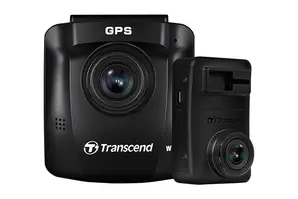 Камера-видеорегистратор Transcend 64Gx2, Dual Camera Dashcam, Dual 1440P, GPS