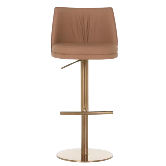 Бар стол КАРИНА- цвят корал