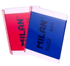 Тетрадка спирала А4 Nata Milan 80 л 3 броя