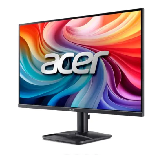 Монитор Acer EK271P0bi, 27'' FHD (1920x1080), VA, 144Hz, 100M:1, 250 nits, 4ms (GTG)/1ms(VRB), 99% sRGB, HDMI 1.4, VGA, FreeSync, BlueLightShield, ZeroFrame, Tilt, VESA, Energy Class D, Black, 2Y