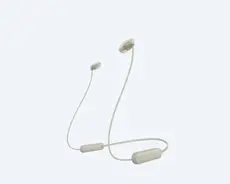 Слушалки Sony Headset WI-C100, taupe
