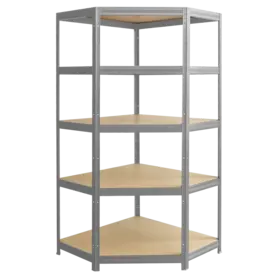 Метален стелаж BTL цинк 180x90x45см 275кг рафт- снимка отпред