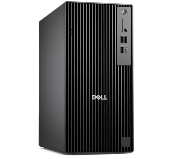 Настолен компютър Dell Pro Tower Plus QBT1250, Intel Core Ultra 5 235 (13 TOPS NPU, 14 cores, up to 5.0GHz), 16GB: 1 x 16GB, DDR5, up to 5600 MTs, 512GB SSD, Integrated Graphics, 8x DVD+-RW, Bulgarian Keyboard&Mouse, 260W, Ubuntu, 3Y PS