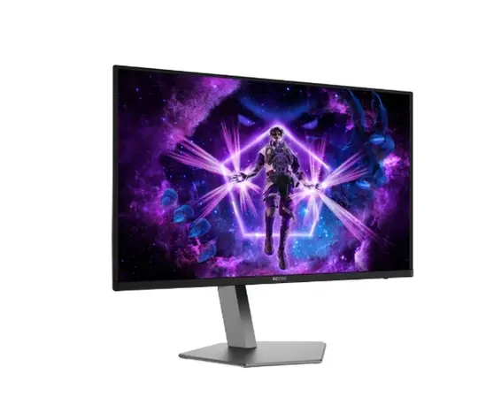 Монитор AOC AG326UD, 31.5" QD-OLED, 3840x2160@165Hz, 0.03GtG, 1000cd m/2, 1.5M:1, 80M:1 DCR, Adaptive Sync, FlickerFree, Low Blue Light, 8Wx2, Tilt, Height Adjust, Pivot, Swivel, 2xHDMI, DP, USB hub