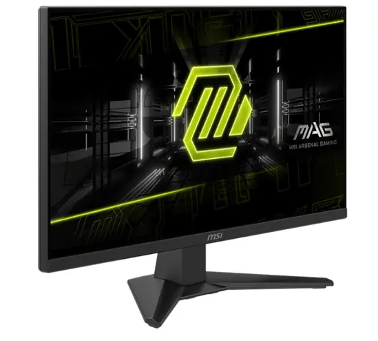 Монитор MSI MAG 242F, 23.8", 0.5ms, 200Hz, Rapid IPS, 1920x1080 (FHD), 16:9, AMD FreeSync Premium, 89% DCI-P3, AG, HDR Ready, 300 nits, 1000:1, DCR 100M:1, DP(1.2a), HDMI 2.0b, Tilt, VESA, Black, 3kg