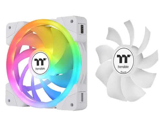 Вентилатор Thermaltake SWAFAN EX12 ARGB PC Cooling Fan TT Premium Edition 3 Fan Pack White