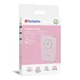 Външна батерия Verbatim MCP-10PK Power Pack 10000 mAh with UBS-C® PD 20W  Magnetic Wireless Charging 15W Pink