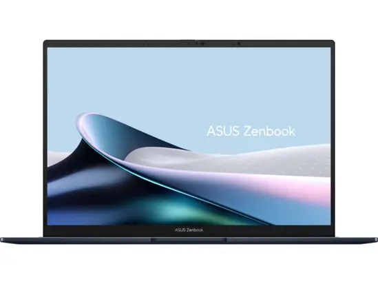 Лаптоп Asus Zenbook UX3405CA-ST1098W,Intel Ultra 7 255H 2.0 GHz (24MB Cache, up to 5.1 GHz, 16 cores, 16 Threads), 14.0 OLED WQXGA+(WQ+) 2880X1800 16:10 Bend+500nits Glare , 120 Hz, LPDDR5X 16GB ( on board ),1TB  SSD G4, Windows 11 , Ponder Blue