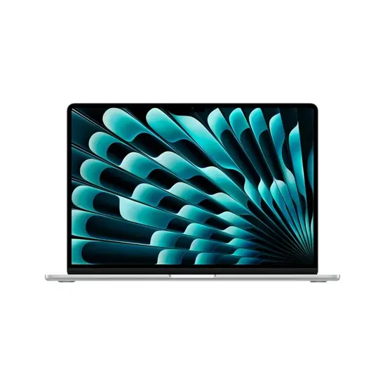 Лаптоп Apple MacBook Air 15.3: Apple M5 chip with 10-core CPU and 10-core GPU, 24GB, 1TB SSD - Silver