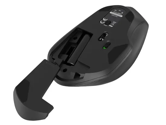 Мишка Natec Mouse Siskin Wireless 1600DPI 2.4GHz + Bluetooth 5.0 Optical Black