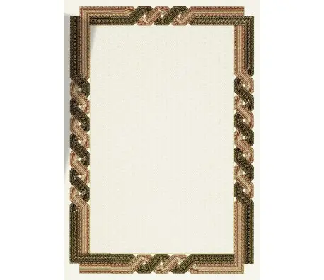 Дизайн хартия OSD4059 бежова спирала 25 л