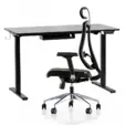 Комплект регулируемо бюро и стол ОДЕСОС- офис комплект