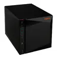 Мрежов сторидж Asustor AS5304T, 4-Bay NAS, Intel Celeron J4105 Quad-Core 1.5 GHz (burst up 2.5 GHz), 4 GB SO-DIMM DDR4,4 x 2.5'3.5' SATA3 HDD or SSD 2.5 GbE x 2, USB 3.2 Gen 1 Type A x 3, WOW (Wake on WAN), WOL, System Sleep Mode, AES-NI hardware encrypt