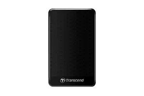 Твърд диск Transcend 2TB StoreJet 2.5' A3, Portable HDD, USB 3.1, Black