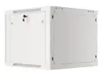 Комуникационен шкаф Lanberg rack cabinet 19' wall-mount 9U600x600 for self-assembly with metal door grey (flat pack)
