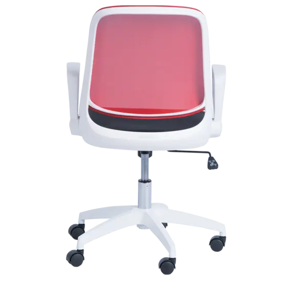 Работен стол ДИЛЯН- бяла рамка