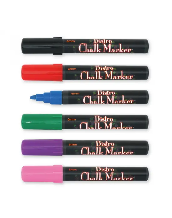 Маркер тебешир Marvy Uchida бял