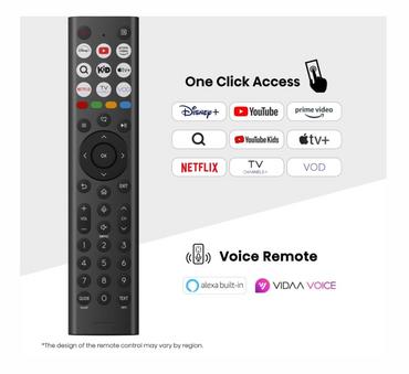 Телевизор Hisense 50' E7Q, 4K Ultra HD 3840x2160, QLED, Quantum Dot, HDR 10+, HLG, Dolby Vision, DTS Virtual X, Smart TV, WiFi, Light Sensor, BT, Anyview Cast, 3xHDMI, 2xUSB, LAN, CI+, DVB-T2/C/S2, Black