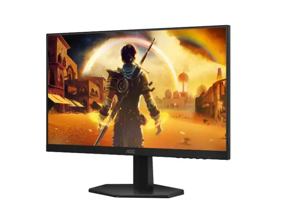 Монитор AOC 24G42E, 23.8' Fast IPS WLED, 1920x1080@180Hz, 1ms GtG, 0.5ms MPRT, 300cd m2, 1000:1, 80M:1 DCR, Adaptive Sync, FlickerFree, Low Blue Light, Tilt, HDMI, DP