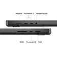 Лаптоп Apple 16-inch MacBook Pro: Apple M5 Pro chip with 18-core CPU and 20-core GPU, 24GB, 1TB SSD - Space Black