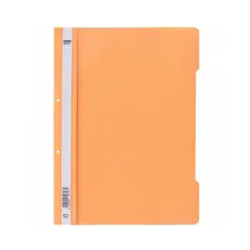 Папка PVC с перфорация 50 броя оранж пастел