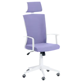 Директорски стол МАЛИК-снимка отстрани, бчла база