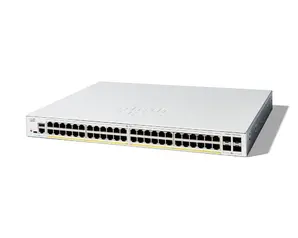 Комутатор Cisco Catalyst 1200 48-port GE, PoE, 4x1G SFP