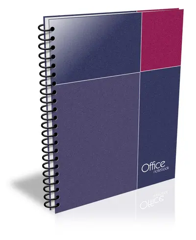 Тетрадка спирала А5 Office 100 л 2 теми тв корици