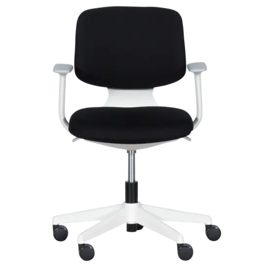 Детски стол АДИ - черна седалка, черна облегалка