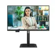 Монитор AOC 24P4U, 23.8" IPS WLED, 1920x1080@120Hz, 4ms GtG, 300cd m/2, 1500:1, 20M:1, Adaptive Sync, Anti Blue Light, FlickerFree, 2Wx2, Tilt, Height Adjust, Pivot, Swivel, D-SUB, HDMI, DP, USB hub