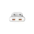 Зарядно устройство Verbatim Fold 'n' Go GaN Charger 65W EU plug White